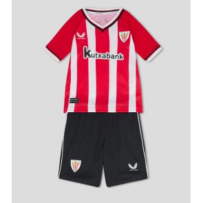 Maillot de foot Athletic Bilbao Domicile enfant 2023-24 Manches Courte (+ pantalon court)